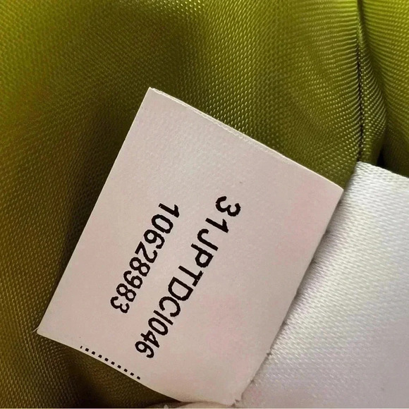 Kasper, woman blazer, size 4P, green, for work and special occasion,one button - Picture 6 of 9